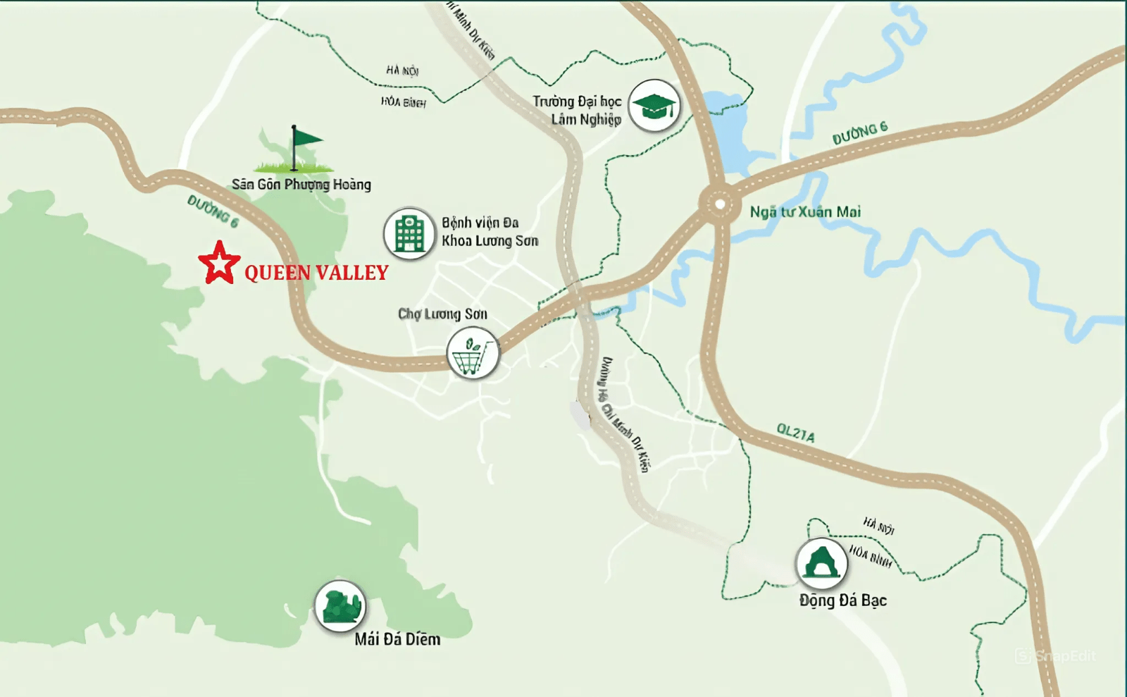 Queen Valley Hòa Bình: Giá bán & chính sách ưu đãi hấp dẫn. 2